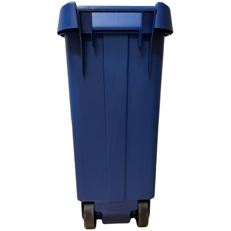 Cubos de reciclaje / basura con tapa WELLHOME, encajables con