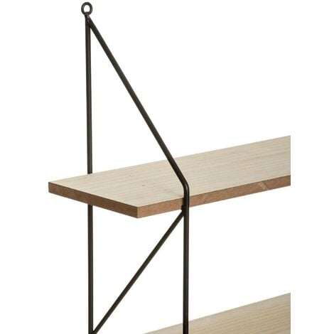 Estantería de pared de metal MDF 60 x 80 Iris