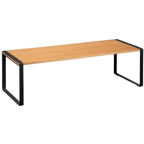 ESTANTE DE MADERA COLOR NEGRO