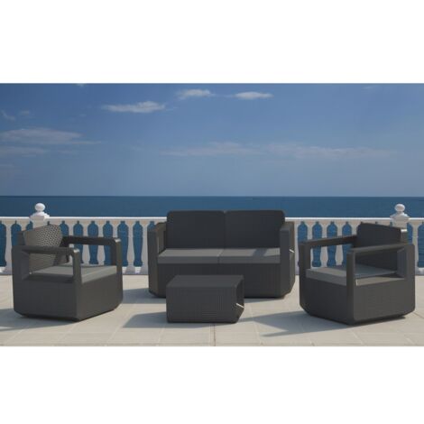 SHAF Conjunto muebles de jardín VENUS Confort - Grafito