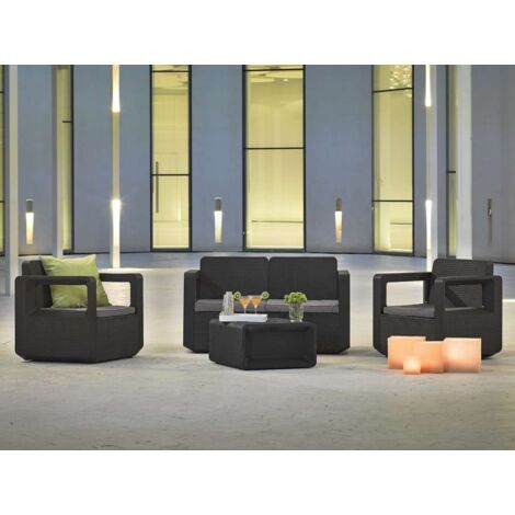 SHAF Conjunto muebles de jardín VENUS Confort - Grafito