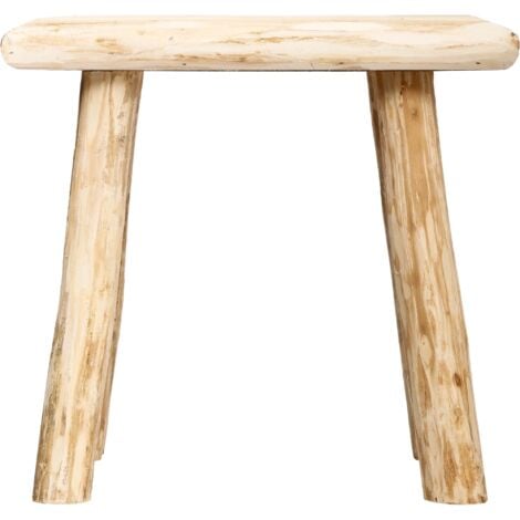 Atmosphera Taburete Woody de madera Álamo, 4,5x23x31 cm