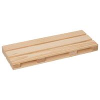 Balda estante de pared de madera