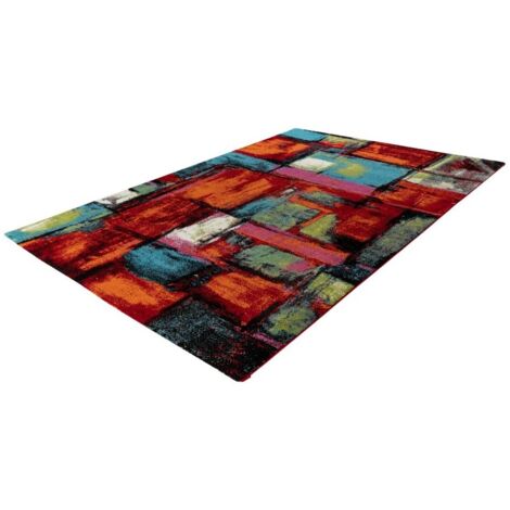 Alfombra para niños y adolescentes 150x80cm, diseño F504E en colores multicolores - Confort y elegancia para su interior. (1/5)