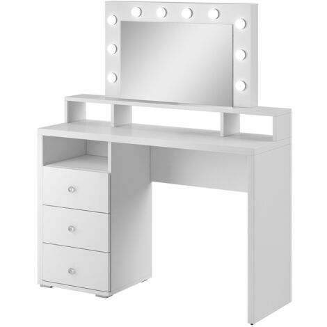 Coqueta de diseño con iluminación integrada colección VERSAILLES color blanco acabados brillantes (1/5)