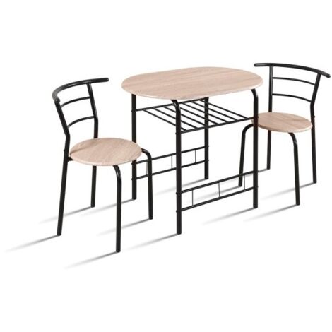 Tavolo Da Pranzo Tidyard Sonoma In Legno Grigio 140x74,5x76 Cm – Moderno Per Cucina E Sala