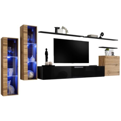 Mobiletto Base Per Cucina R-Line Quercia Dorata 80 Cm Senza Piano Di Lavoro Vicco
