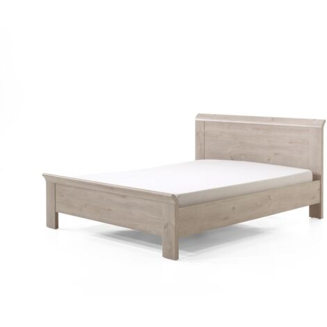 Mobile da bagno con un lavabo e 3 cassetti, lunghezza 82cm, collezione FRASSI. Colore rovere chiaro