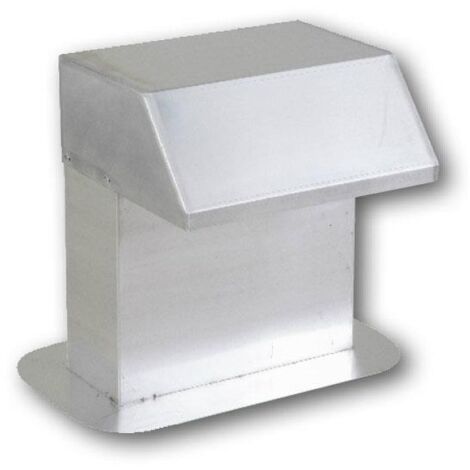 Passacavo piatto in alluminio per cavi, tubi, cavi per condizionatori di condizionamento, ventilazione, PV/solare - sezione trasversale 500x200