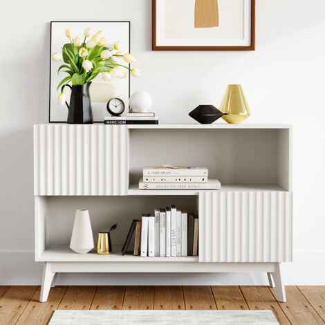Credenza contemporanea - VELASCA - punt mobles - in rovere / in noce