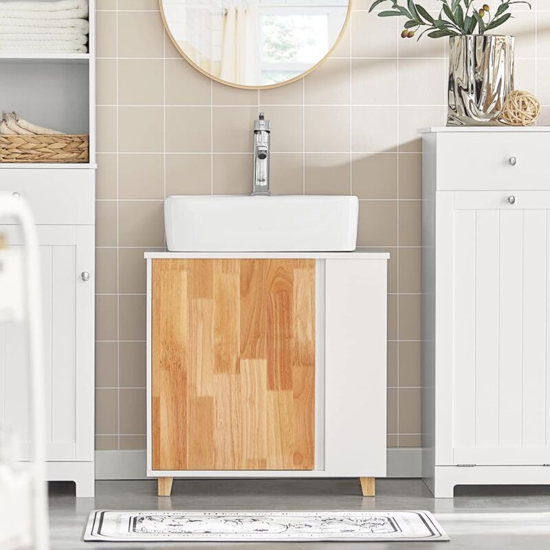 SoBuy Meuble Sous Lavabo Salle De Bain Meuble Sous Vasque