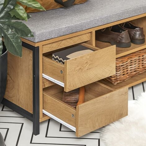 SoBuy FSR155-N Meuble à Chaussures, Armoire à Chaussures, Commode