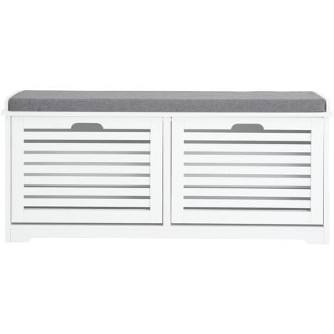 FSR151-K-HG Banc Chaussures, Armoire à Chaussures, Meuble d'entr