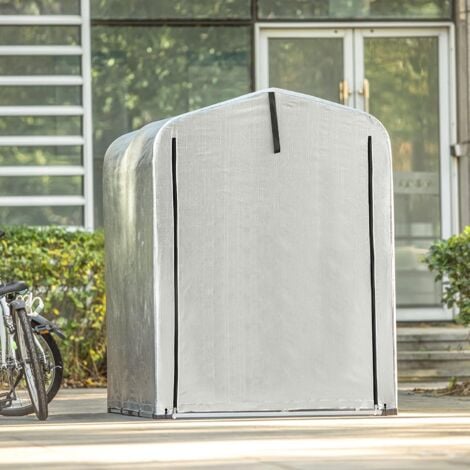 SoBuy KLS11 Abri de Vélo Bike Shelter Garage pour Vélo Tente Garage Multifonctionnel Tentes de vélo