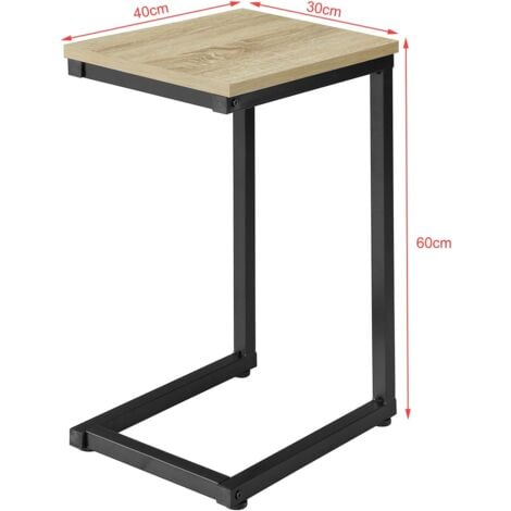 Table d'Appoint Moderne Table Basse Bout de canapé à café FBT44-N SoBuy®