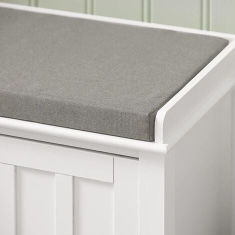 Banc de Rangement Commode à Bottes Chaussures FSR35-W SoBuy®