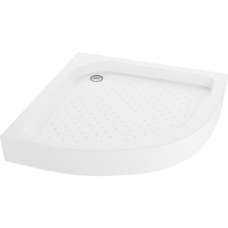 Mexen – Receveur de douche demi-circulaire 70 x 70 cm en acrylique sanitaire – Fond renforcé – Siphon inclus – 47107070