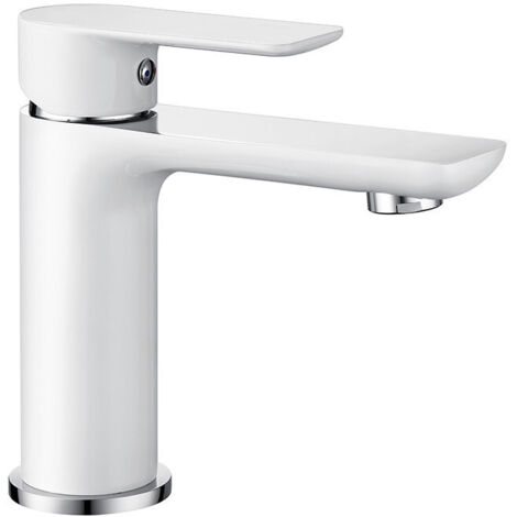 Mexen Alfa robinet de lavabo, Blanc/Chrome - 745700-02