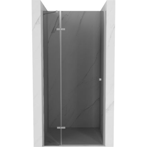 Mexen Roma porte de douche pivotante 70 cm, graphite, chrome - 854-070-000-01-40