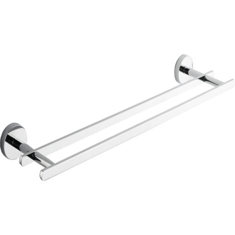 Mexen Loft double porte-serviettes, Chrome - 7012625-00 (1/2)
