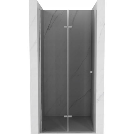 Mexen Lima porte de douche pliante 70 cm, graphite, chrome - 856-070-000-01-40