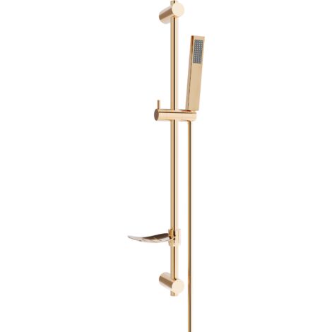 Mexen DF00 ensemble de douche coulissant, or rose - 785004582-60 (1/2)
