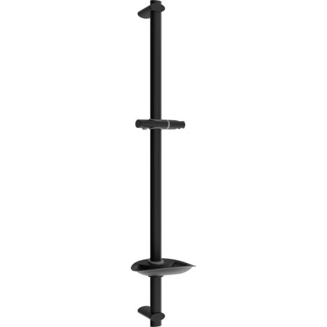 Mexen DB barre de douche avec porte-savon 75 cm, Noir - 79384-70
