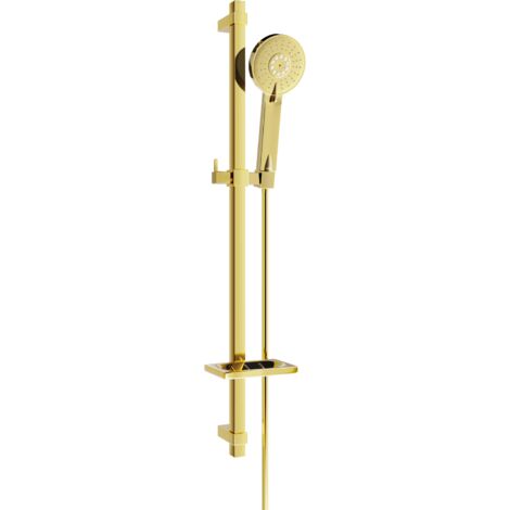 Mexen DQ40 ensemble de douche coulissant, doré - 785404581-50 (1/2)