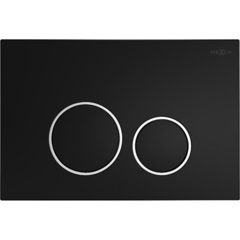 Bouton de chasse Mexen Fenix 05, noir mat - 600503 (1/4)