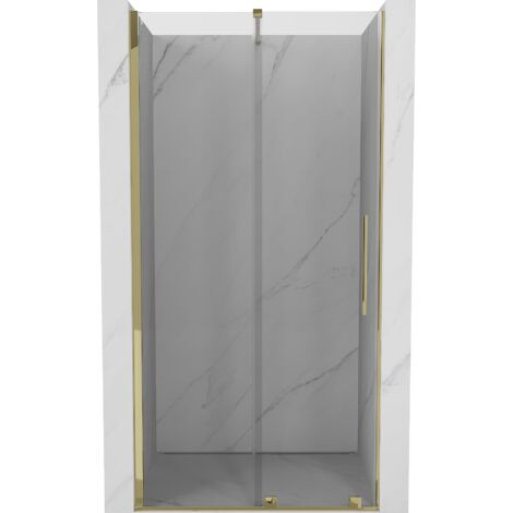 Mexen Velar porte de douche coulissante 90 cm, transparent, doré - 871-090-000-01-50