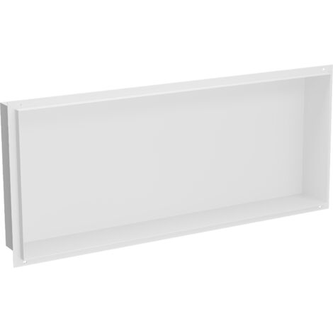 Mexen X-Wall-NR étagère encastrée sans rebord 75 x 30 cm, blanche - 1921753010 (1/5)