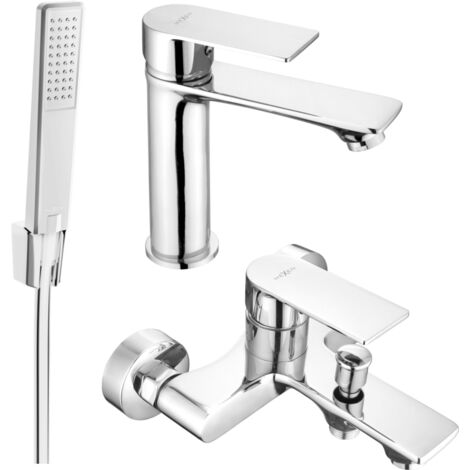 Ensemble de bain Mexen Royo R72, chrome - 72203R72-00