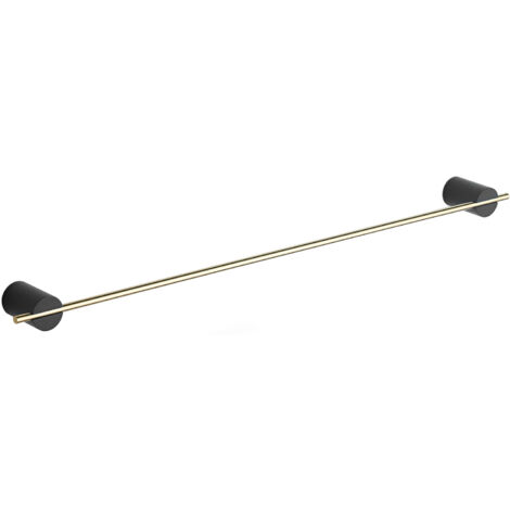 Mexen Aron porte-serviettes, Noir/Or - 7088124-57 (1/2)