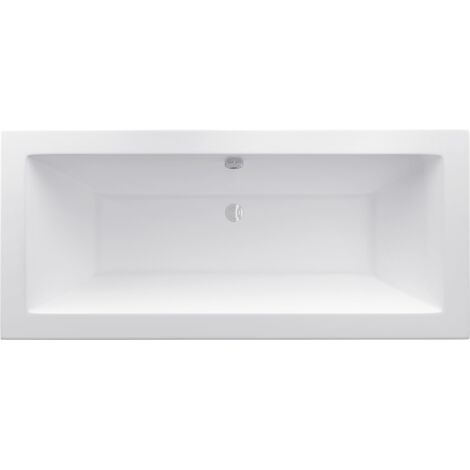 Mexen – Baignoire rectangulaire 170 x 80 cm en acrylique blanc – Capacité 170 l – Pieds réglables – Résistance aux UV – 55051708000