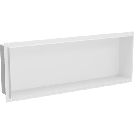 Mexen X-Wall-NR étagère encastrée sans rebord 60 x 20 cm, blanche - 1921602010 (1/5)