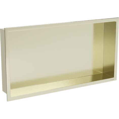 Mexen X-Wall-R étagère encastrée avec rebord 60 x 30 cm, dorée - 1950603010 (1/5)