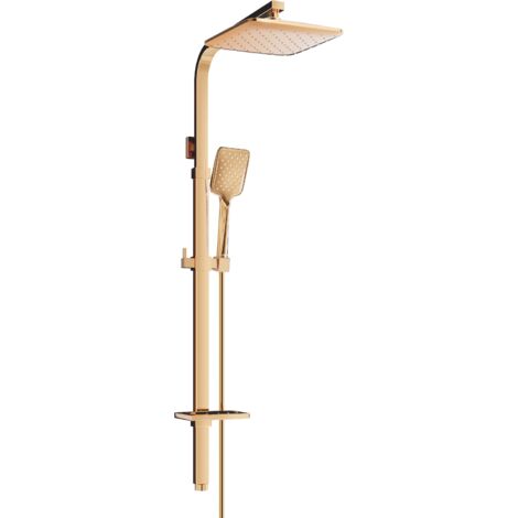 Colonne de douche Mexen Q62, or rose - 798626295-60