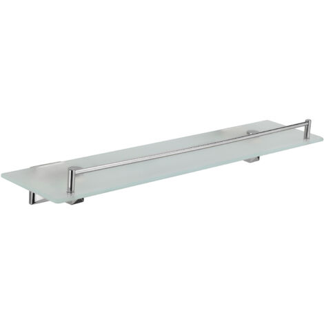 Mexen Dalia étagère murale en verre, Chrome - 7017337-00 (1/2)