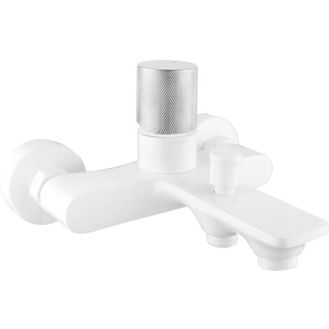 Mexen Royo One robinet de bain, Blanc/Chrome - 72231-22 (1/2)