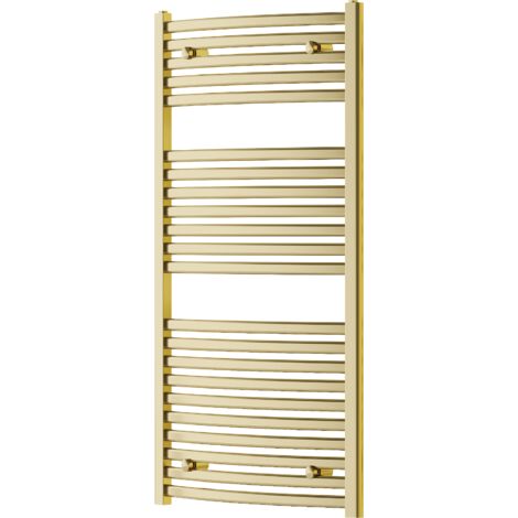 Mexen Helios radiateur de salle de bains 1200 x 600 mm, 521 W, doré - W103-1200-600-00-50