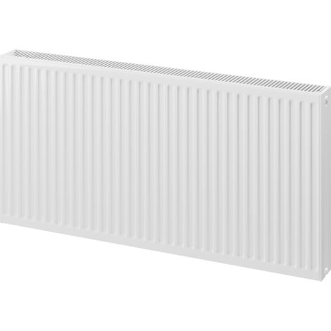 Radiateur Mexen C22 à plaque 600 x 1600 mm, raccordement latéral, 2644 W, blanc - W422-060-160-00