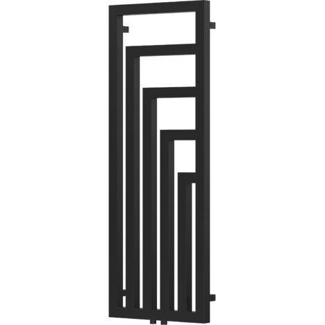 Mexen Alaska radiateur décoratif 1216 x 440 mm, 542 W, noir - W205-1216-440-00-70