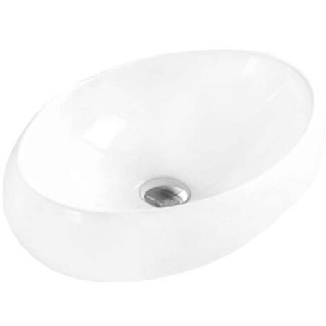 Mexen Silvia lavabo de comptoir 60 x 40 cm, Blanc - 21686000 (1/2)