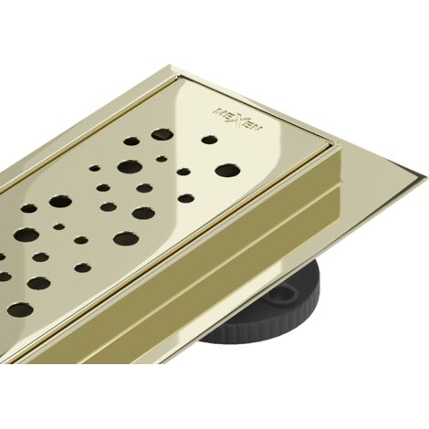 Mexen Flat 360° M12 caniveau de douche rotatif 50 cm, doré - 1521050-40 (1/5)
