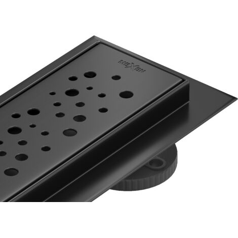 Mexen Flat 360° M12 drain linéaire rotatif 60 cm, noir - 1721060-40