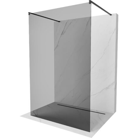 Mexen Kioto paroi de douche autoportante 120 x 200 cm, Graphite, Noir - 800-120-002-70-40 (1/5)