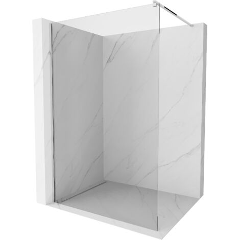 Mexen Kioto paroi de douche Walk-in 65 x 200 cm, transparent 8 mm, chrome - 800-065-101-01-00 (1/5)