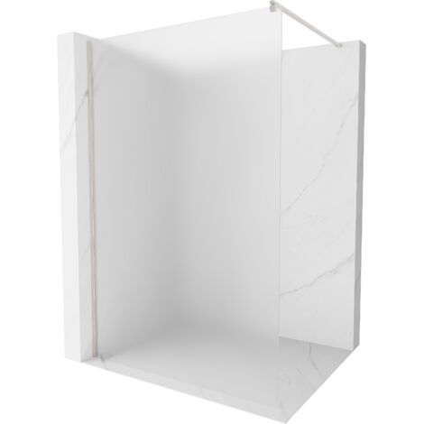 Mexen Kioto paroi de douche Walk-in 110 x 200 cm, verre dépoli 8 mm, nickel brossé - 800-110-101-97-30 (1/5)