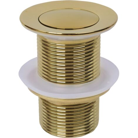 Mexen petit bouchon rond click-clack, Or - 79915-50 (1/2)