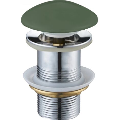 Mexen bouchon rond click-clack, khaki céramique mat - 79910-43 (1/2)
